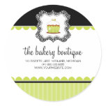 Bakery Boutique Business Stickers