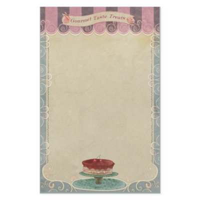 Bakery Boutique Cakes & Patisserie Stationery 3 by Spice