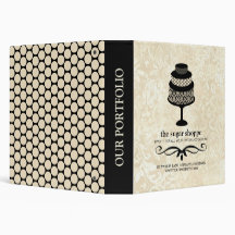 Bakery Boutique Product Portfolio Binder