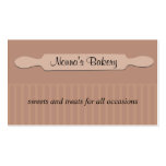 Bakery Business Card
