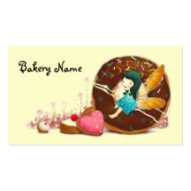 Bakery Business Card with Fairy