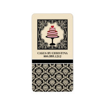 Bakery Business Product Labels {Cakes}