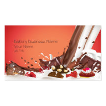 Bakery Cakes Business Business Card