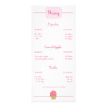 Bakery Cupcake Rackcard Custom Rack Cards