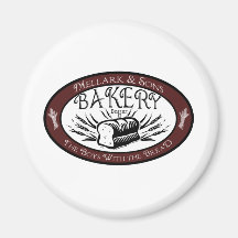 Bakery Fridge Magnet