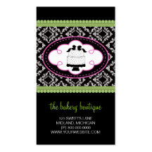 Bakery or Cake Shop Business Cards