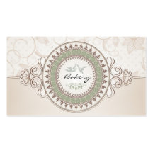 Bakery Plantilla De Tarjeta De Negocio