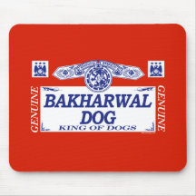 Bakharwal Dog Mousepads