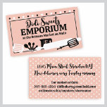 baking baker pastry chef utensils retro business c business cards