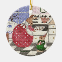 baking bunny ornament