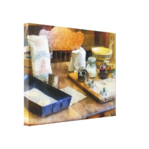 Baking Cookies Gallery Wrapped Canvas