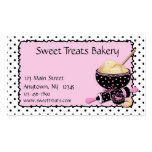 Baking Cookies Polka Dots Business Cards