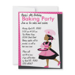Baking Cutie invitations
