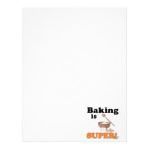 baking is super personalized letterhead