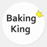 Baking King Sticker