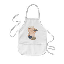 Baking Pig Apron kids