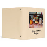 Baking Pumpkin and Squash Pie Recipe Binder