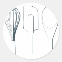Baking Utensils Sticker
