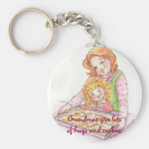 Baking with Grandma Key Chains