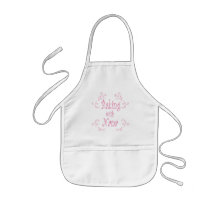 Baking with nana Kids apron