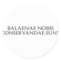 Balaenae Nobis Stickers