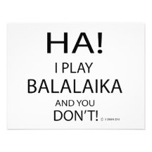 Balalaïka d'ha cartons d'invitation