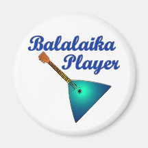 Balalaika Player Magnets