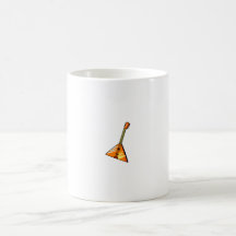Balalaika stringed instrument graphic image coffee mug