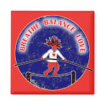 Balance Breath Love Red White Blue