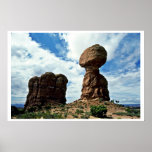 Balanced Rock - Arches National Park Poster