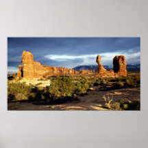 Balanced Rock Panoramic Print