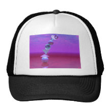 Balancing - Fuchsia and Violet Equilibrium Mesh Hats