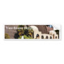 Balboa Park Arboreum San Diego Bumper Sticker