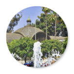 Balboa Park Fountains Refrigerator Magnet