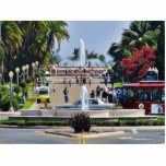 Balboa Park Fountains Prado Gaslamps Acrylic Cut Out
