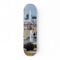 Balboa Park Fountains Prado Gaslamps Skate Board Deck