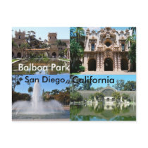 Balboa Park, San Diego, California Postcards