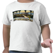 Balboa Park View of City, Panama-CA Expo Tshirt