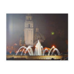 Balboa Parks Towers Fountains Night Postcards