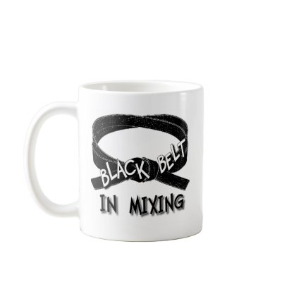 Balck Belt In Mixing - Drinking Mug by thierry2008