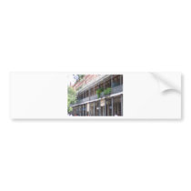Balconies in the French Quarter Bumper Stickers