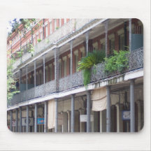 Balconies in the French Quarter Mousepads