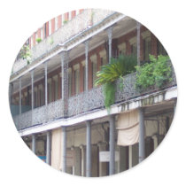 Balconies in the French Quarter Sticker