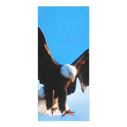 Bald American Eagle Custom Rack Card