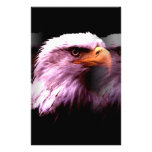 Bald American Eagle Custom Stationery