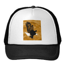 Bald American Eagle Mesh Hat