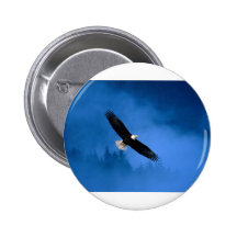 Bald-Eagle-Alaska Button