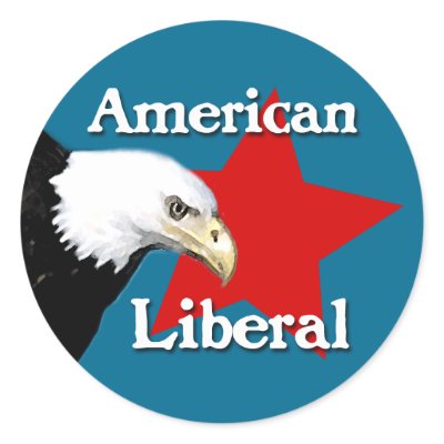 Bald Eagle American Liberal Sticker by irregulargoods