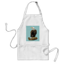 Bald Eagle Drawing Apron
