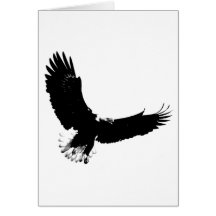 Bald Eagle in Flight Greeting Card